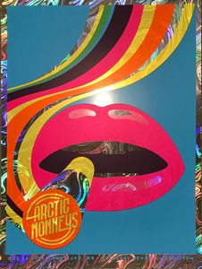 Arctic Monkeys Portland 2018 (AP Swirl Foil Variant)