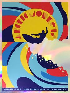 Arctic Monkeys Santa Barbara 2018 (AP Foil Variant)
