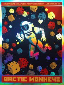 Arctic Monkeys Los Angeles 2018 (Foil Variant)