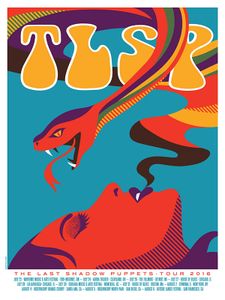 The Last Shadow Puppets Tour 2016 (Artist Proof)
