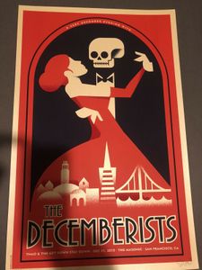 Decemberists San Francisco 2015 (Artist Proof)