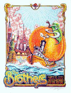 Brothers New York City 2020 (Watercolor Edition)