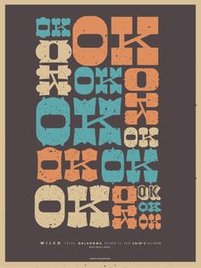 Wilco Tulsa 2019 (Artist Proof)