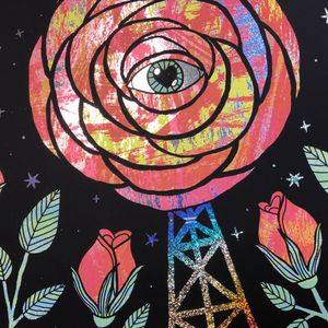 Avett Brothers Tulsa 2019 (Glitter Foil Variant)