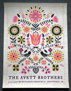 Avett Brothers Troutdale 2018 (Birch Veneer Variant)