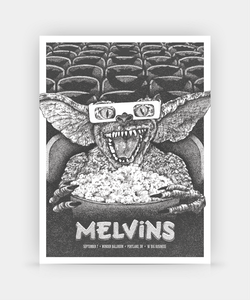 Melvins Portland 2015 (Monochrome Variant)