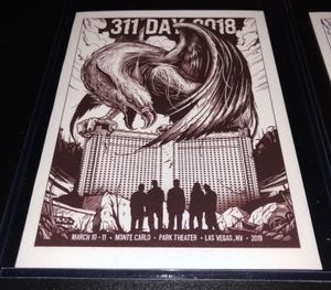 311 Las Vegas 2018 (Handbill Red)