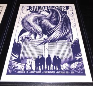 311 Las Vegas 2018 (Handbill Blue)