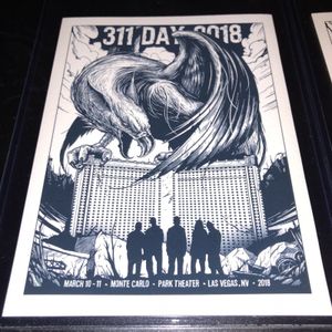 311 Las Vegas 2018 (Handbill Green)