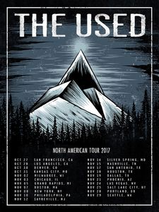 The Used North America 2017 (Artist Proof)