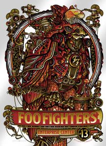 Foo Fighters St. Louis 2018 (Show Edition Foil)