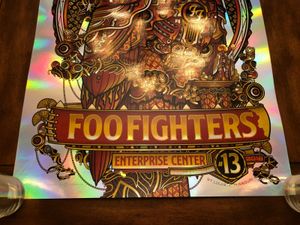 Foo Fighters St. Louis 2018 (Show Edition Foil)