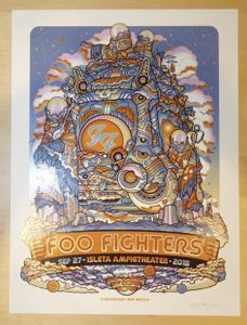 Foo Fighters Albuquerque 2015 (Artist Proof)