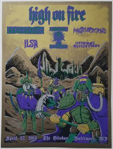 High On Fire Baltimore 2014