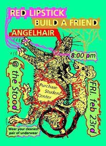 Red Lipstick + Build A Friend + Angelhair