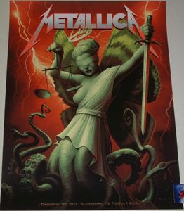 Metallica Sacramento 2018 (Artist Proof)