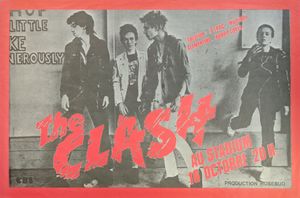 The Clash Au Stadium 1978