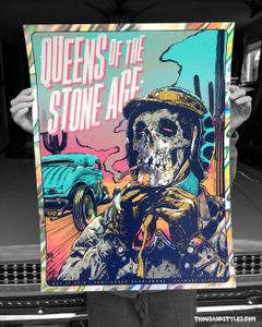 Queens Of The Stone Age Calgary 2018 (AP Lava Foil)