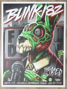 Blink-182 Saskatoon 2016 (Artist Proof)