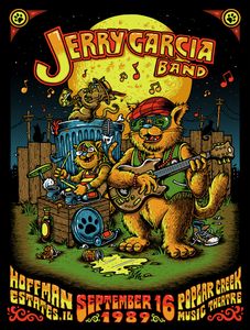 Jerry Garcia Band Hoffman Estates 1989