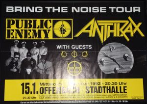 Anthrax / Public Enemy, Offenbach 1992