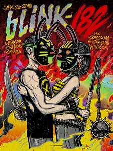 Blink-182 Windsor 2018 (AP Foil Variant)