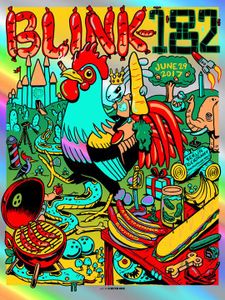Blink-182 Berlin 2017 (AP Foil Variant)