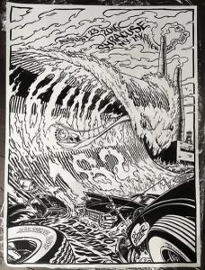 Blink-182 Syracuse 2016 (Original Inking)