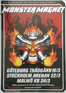 Monster Magnet, Sweden - 2001