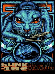 Blink-182 Las Vegas 2016 (Night 1) (AP Variant)