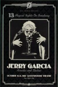 Jerry Garcia New York 1987