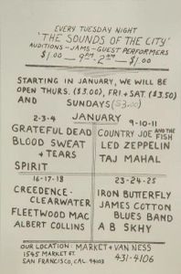 Grateful Dead San Francisco 1969
