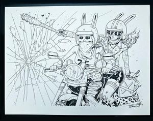 Blink-182 Oberhausen 2017 (Original Inking)