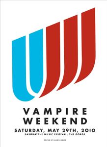 Vampire Weekend Sasquatch 2010