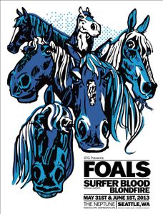 Foals Seattle 2013
