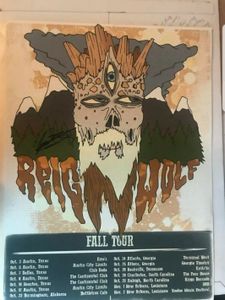 Reignwolf Fall Tour Poster 2013