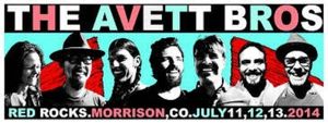 The Avett Brothers - Red Rocks, 2014