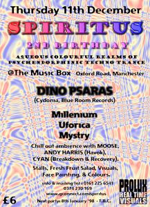 Spiritus 2nd Birthday