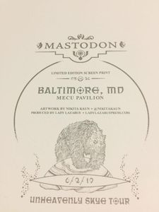 Mastodon Baltimore 2019 (Regular)