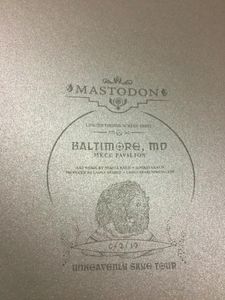 Mastodon Baltimore 2019 (AP Variant)