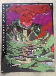 Queens Of the Stone Age Honolulu 2018 (Night 1) (AP Lava Foil Variant)