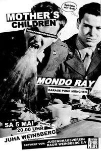 Mondo Ray / Mother`s Children Flyer