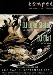 DJ Luke Slater + DJ Olaf