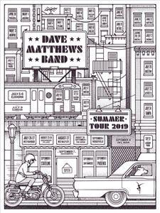Dave Matthews Band Summer Tour 2019 (Keyline Edition)