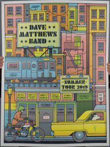 Dave Matthews Band Summer Tour 2019 (Yellow Edition)