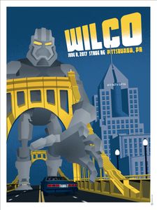 Wilco Pittsburgh 2017 (Artist Proof)