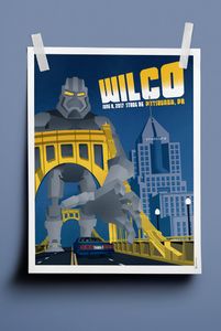 Wilco Pittsburgh 2017 (Artist Proof)