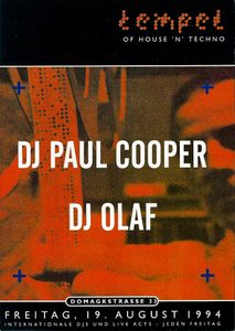 DJ Paul Cooper + DJ Olaf