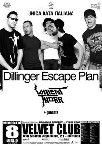 Dillinger Escape Plan Rimini 2009