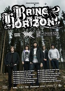 Bring Me The Horizon Europe 2008
